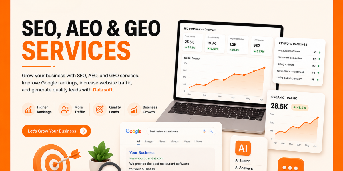 Datzsoft SEO Company in Chennai providing SEO, AEO, and GEO services to improve Google rankings, website traffic, and lead generation.